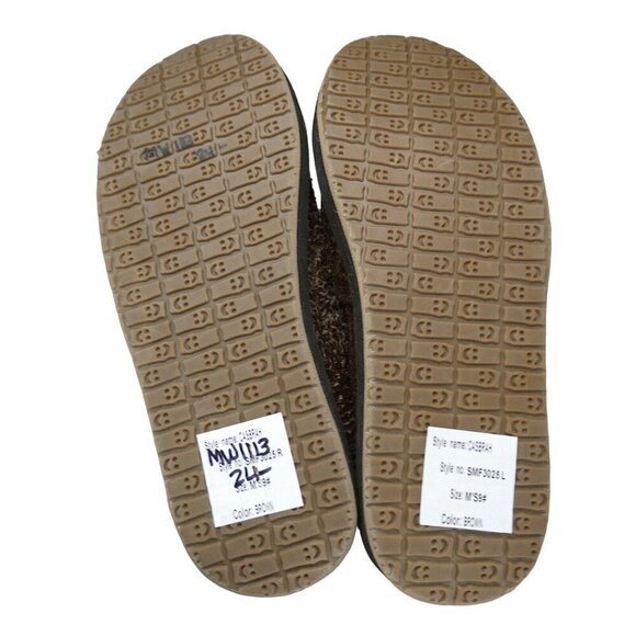 New Sanuk Sidewalk Surfer Loafer‎ Men's Size 9 Casbrah Hairy Brown - Picture 4 of 9